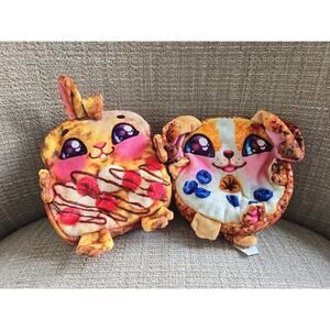 Cookeez Makery Toasty Treatz Scented Plush Pet Ultra Rare Bunny & Corgi
